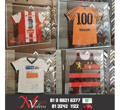 Moldura de alumínio sanduíche para camisa
